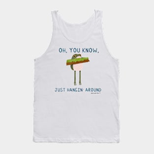 Oh You Know, Just Hanging Around Frogson Tank Top